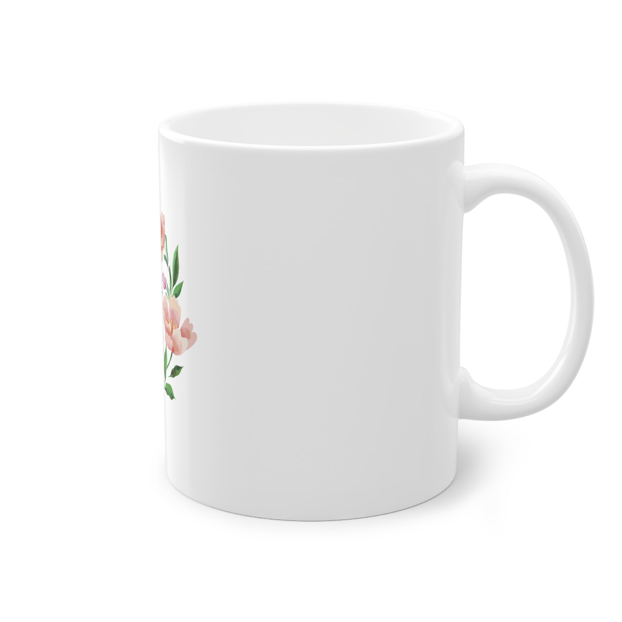 Blumen- und Hirschkäfer Tasse, perfekt für Insektenfans | 325ml