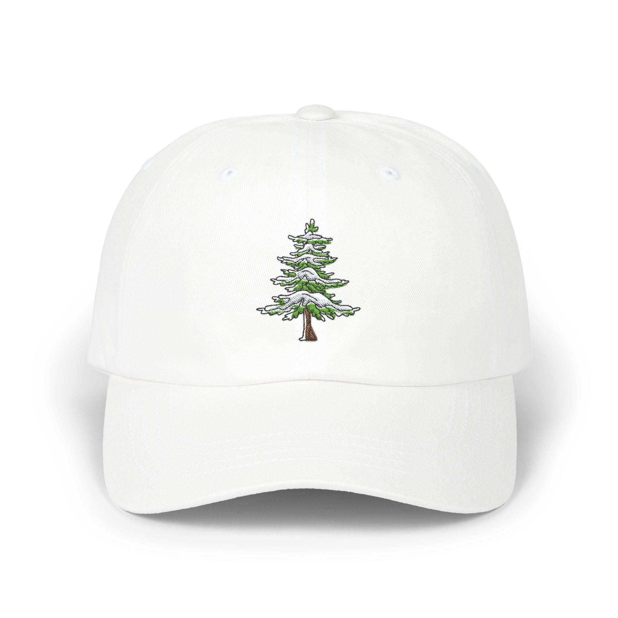 Dad Cap mit gesticktem Weihnachtsbaum – 100% Baumwolle