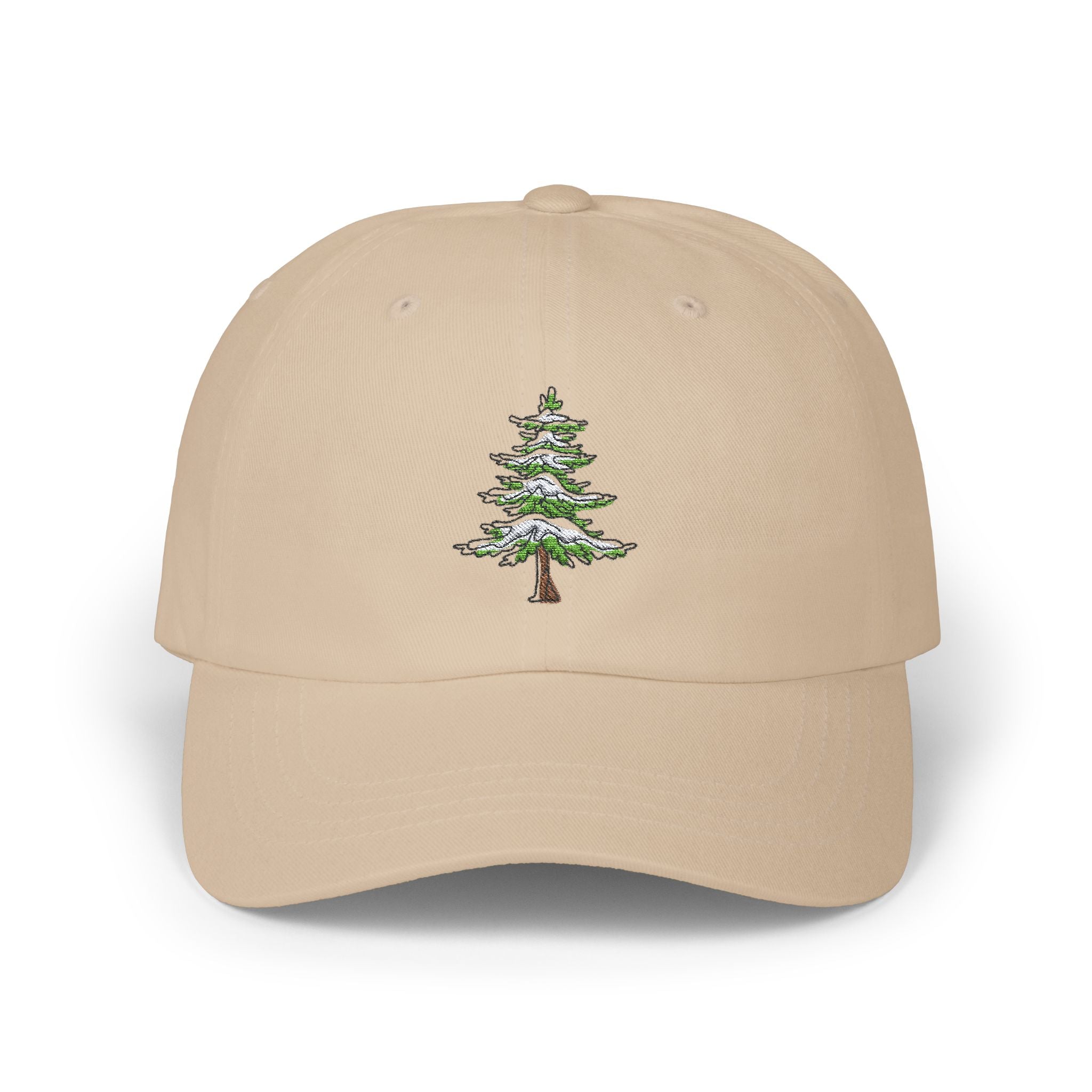 Dad Cap mit gesticktem Weihnachtsbaum – 100% Baumwolle